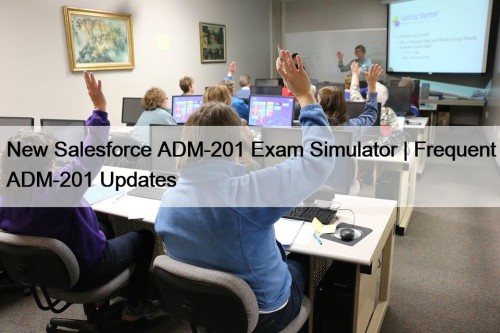 New Salesforce ADM-201 Exam Simulator | Frequent ADM-201 Updates